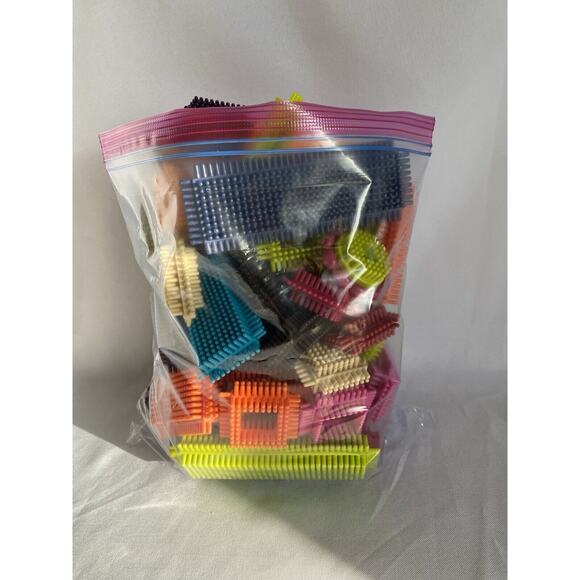 B. Bristle‎ Block Stackadoos Building Blocks Kids/toddlers 67 Pieces - Picture 1 of 10